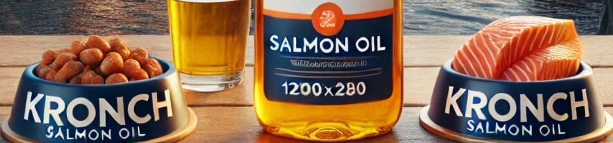 Kronch Henne Pet Food - lososový olej