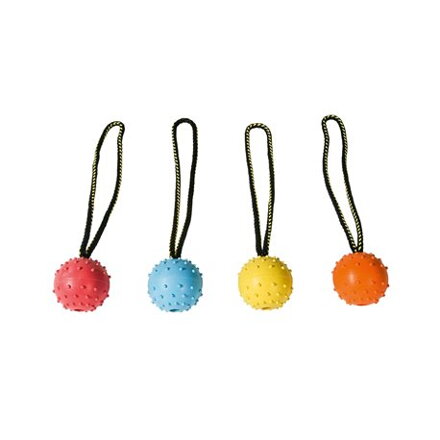 Hračka pro psa motivační hračka pro psa Jednoduchý míček s malým poutkem 5cm