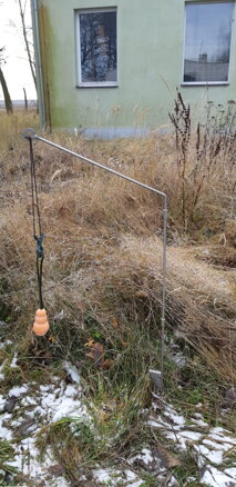 Šibenice držák na míček, výcvik psa, povel vysíláni v před 