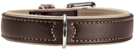 Obojek Canadian Elk tmavě hnědá/ béžová