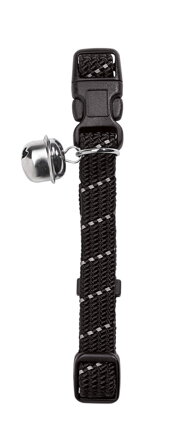 Obojek pro kočku  Protec černý Hunter