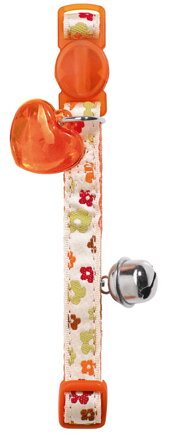 Obojek Retro Flover oranžový