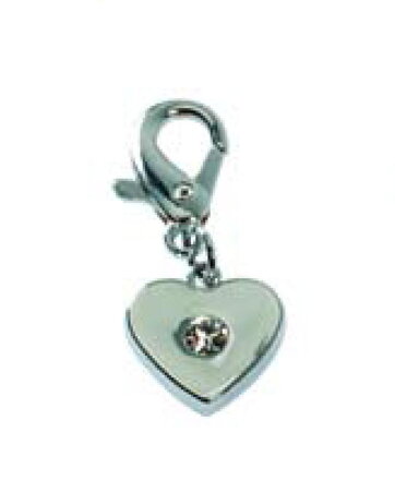 Přívěsek pro psa s kamínkem Heart Hunter