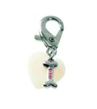 Přívěsek na obojek na klíče  Heart/Bone - Hunter