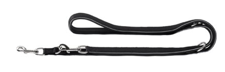 Výcvikové vodítko neopren Reflect černý Hunter